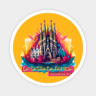 La sagrada familia by Monumental.Style Magnet